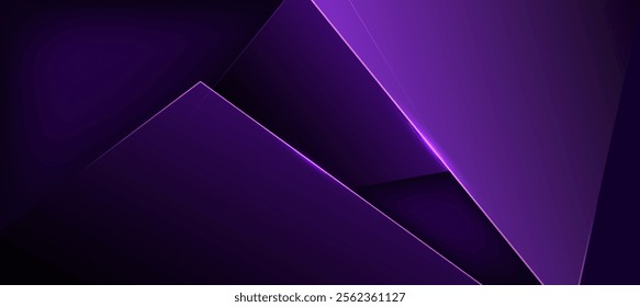 Abstract elegant diagonal striped, purple background, Digital polygon background vector EPS 10