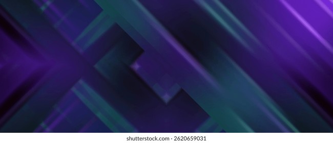 Abstract Elegant diagonal striped purple background and black abstract , 
