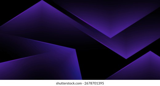 Abstract Elegant diagonal striped purple background and black abstract , dark. Vector EPS 10