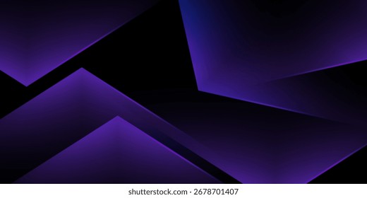 Abstrakt Elegant diagonal gestreifter violetter Hintergrund und schwarz abstrakt, dunkel. Modernes Trenddesign in Vektorgrafik