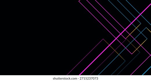 Abstract Elegant diagonal striped purple background and black abstract , dark