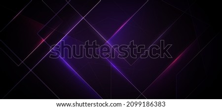 Abstract Elegant diagonal striped purple background and black abstract , dark