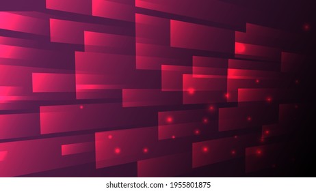 Resumen Elegante diagonal de fondo rojo rayado, imagen vectorial