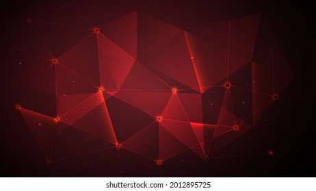 Abstrakter, diagonal gestreifter roter Hintergrund, Vektorgrafik