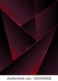 Abstract Elegant diagonal striped red background, vector picture
