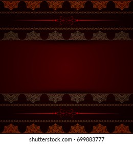 Abstract elegant ethnic background