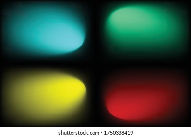 abstract of elegant and eye catching colorful collage can be used as wallpaper or presentation slide adds beauty to the vector