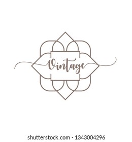 Abstract elegant flower logo icon vector design - Vector
