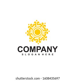 Abstract elegant flower logo icon vector design. Universal creative premium symbol. Graceful jewel vector sign.