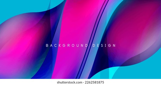 Resumen del fondo elegante de las formas fluidas, colores de gradiente fluido. Plantilla para portadas, plantillas, volantes, carteles, folletos, banners