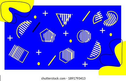 Abstract elegant geometric background vector