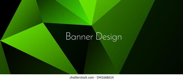 Abstract elegant geometric decorative design banner background vector
