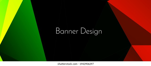 Abstract elegant geometric decorative design banner background vector