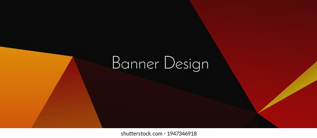 Resumen de diseño geométrico elegante diseño de fondo de banner vector