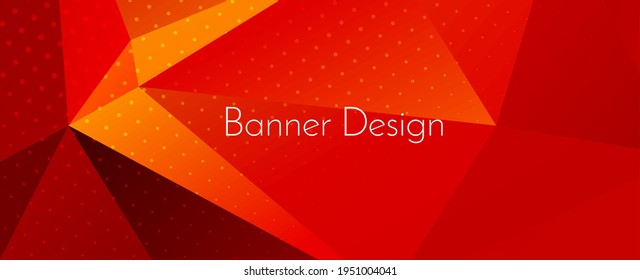 Resumen de diseño geométrico elegante diseño de fondo de banner vector