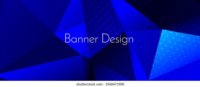 Abstract elegant geometric decorative design banner background vector
