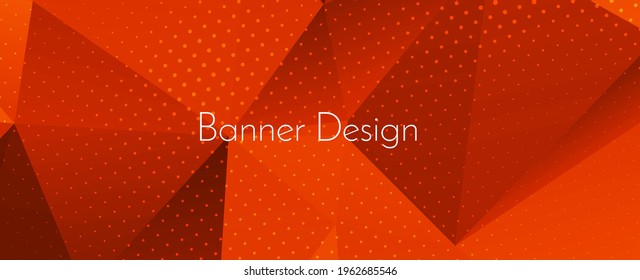 Resumen de diseño geométrico elegante diseño de fondo de banner vector