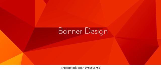Abstract elegant geometric decorative design banner background vector