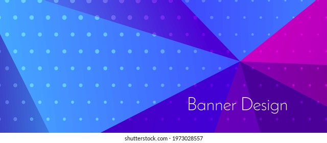 Abstract elegant geometric decorative design banner background vector