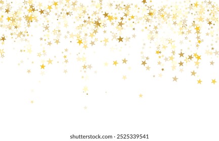 Abstract elegant gold glowing line with lighting effect sparkle on black background.  Celebration party decoration. Vector backdro