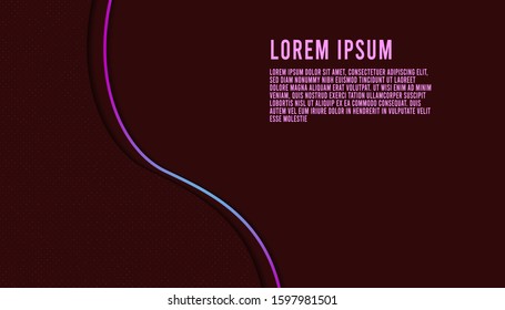 Abstract Elegant Gradient Dark Maroon Background With Glitters