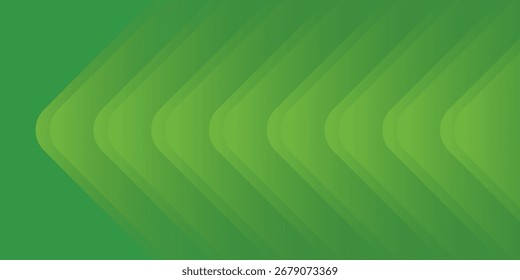 Abstract elegant green background for business cover banner header brochure presentation template. Vector