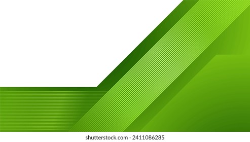 abstract  elegant green bio background with glowing lines