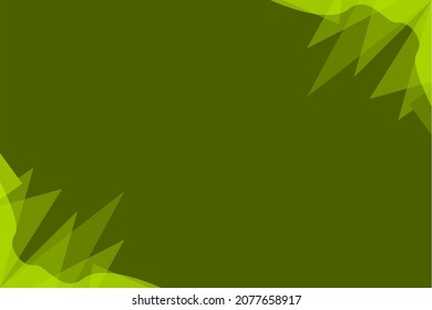 Abstract elegant with Green color background. for template, poster, flyer design. Vector illustration