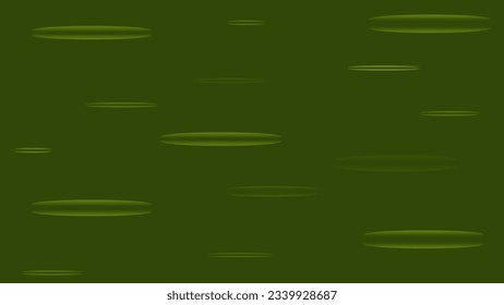 Resumen del elegante fondo vectorial verde con líneas redondeadas. Fondo futurista, fondo de pantalla abstracto