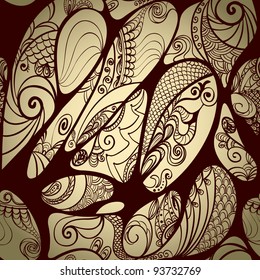 Abstract Elegant Highly-Detailed Seamless Background