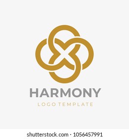 Abstract elegant infinity symbol. Limitless logo. Universal creative premium logotype. Vector logo icon concept.