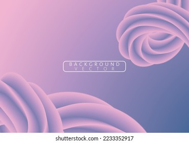 Abstract, elegant light purple waves and neon lines wallpaper in white and grey gradient background