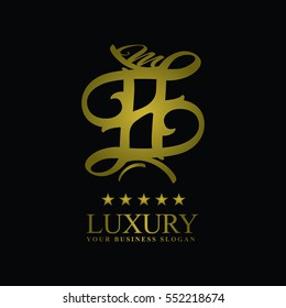 Abstract Elegant Logo Design For Hotel or Apartment