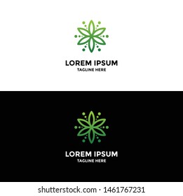Abstract elegant logo icon vector design. universal premium ornament symbol. can be used for beauty industry, jewelry, boutique, hotel vector sign