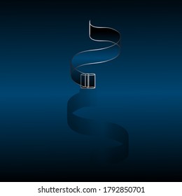 Abstract elegant  logo icon vector design. Universal creative premium symbol. Graceful vector sign