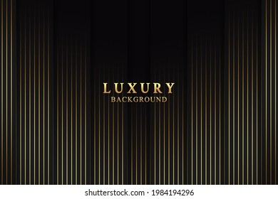 Abstract elegant luxury background concept with black and gold texture