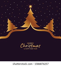 Abstract elegant merry christmas background vector