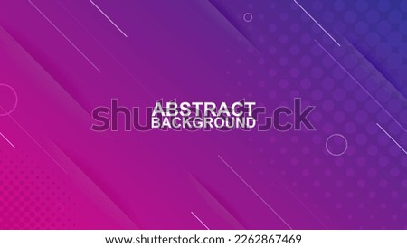 abstract elegant modern design purple and blue color background. circle line and halftone shape vector illustrations EPS10