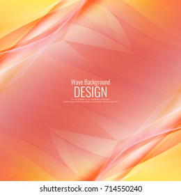 Abstract elegant modern wave background