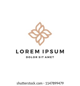 Abstract Elegant Ornament Logo Design