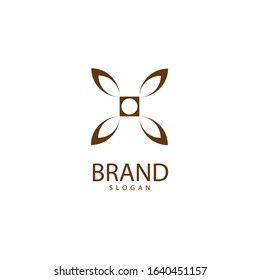Abstract Elegant Ornament Logo Design