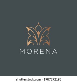 Abstract Elegant Ornament Logo Design