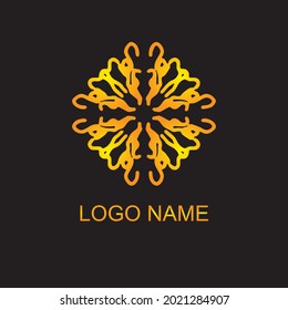 Resumen Diseño Elegante Con Logo Ornamento.