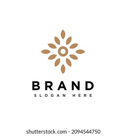 Resumen Diseño del logotipo de ornamento elegante