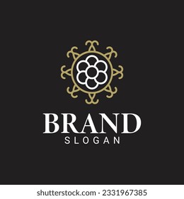 Abstract Elegant Ornament Logo Design