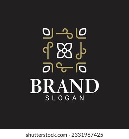 Abstraktes elegantes Logo-Design