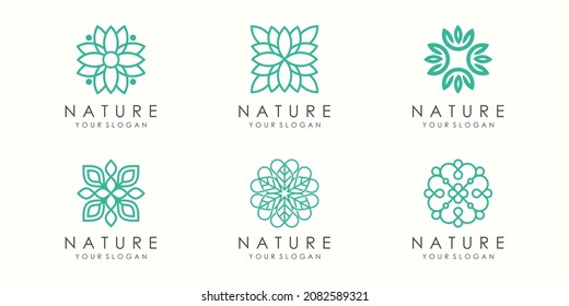 Abstract Elegant Ornament Logo and icon set.