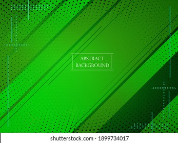 Abstract elegant pattern green geometric modern decorative vector background