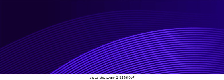 abstrakter, eleganter violetter Hintergrund mit leuchtenden Linien