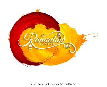 Abstract elegant Ramadan Kareem background